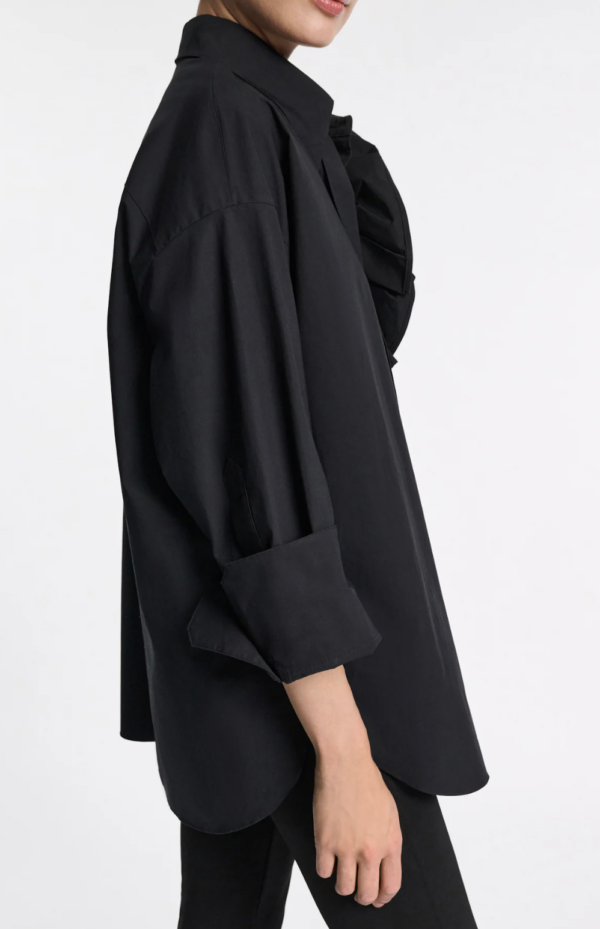 CAMISA DOROTHEE SCHUMACHER POPELINA POWER NEGRA