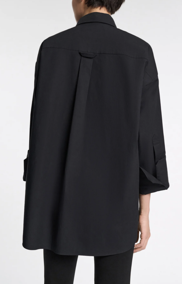 CAMISA DOROTHEE SCHUMACHER POPELINA POWER NEGRA