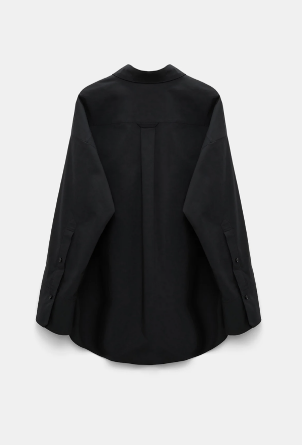 CAMISA DOROTHEE SCHUMACHER POPELINA POWER NEGRA