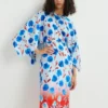 VESTIDO FLORAL AZUL ESSENTIEL