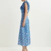 VESTIDO MIDI FLORAL ESSENTIEL