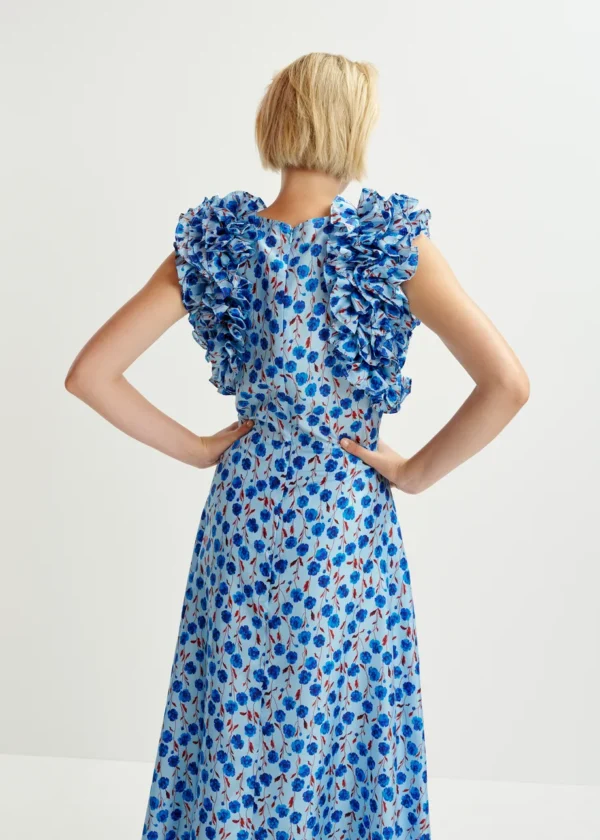 VESTIDO MIDI FLORAL ESSENTIEL