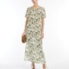 vestido seda maxmara