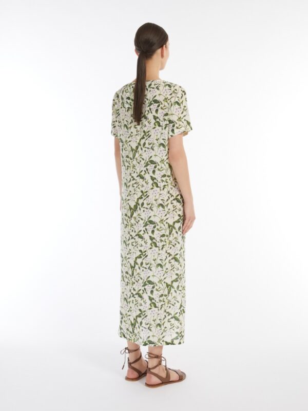 vestido seda maxmara