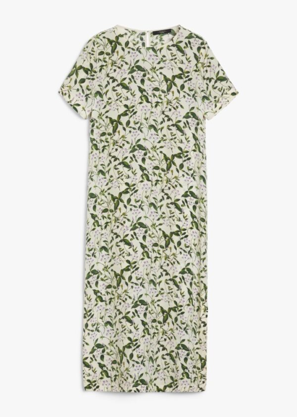 vestido seda maxmara