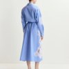 VESTIDO CAMISERO AZUL ESSENTIEL