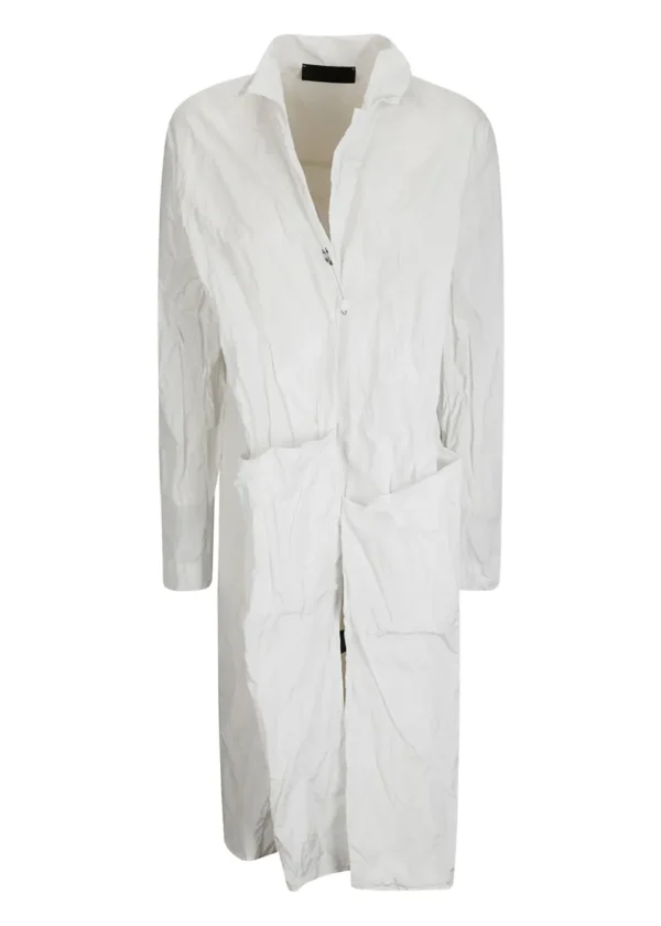 ABRIGO MARIA CALDERARA LONG DUSTER BLANCO
