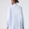 CAMISA EVELIN MAXMARA AZUL