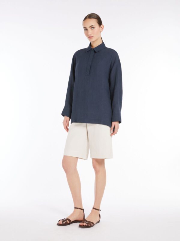 CAMISA MAXMARA AZUL MARINO CAMISA POLO MAXMARA AZUL MARINO