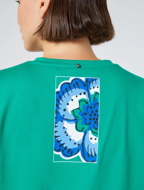 CAMISETA MAXMARA MAGA VERDE