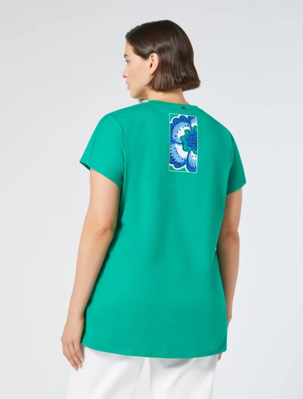 CAMISETA MAXMARA MAGA VERDE