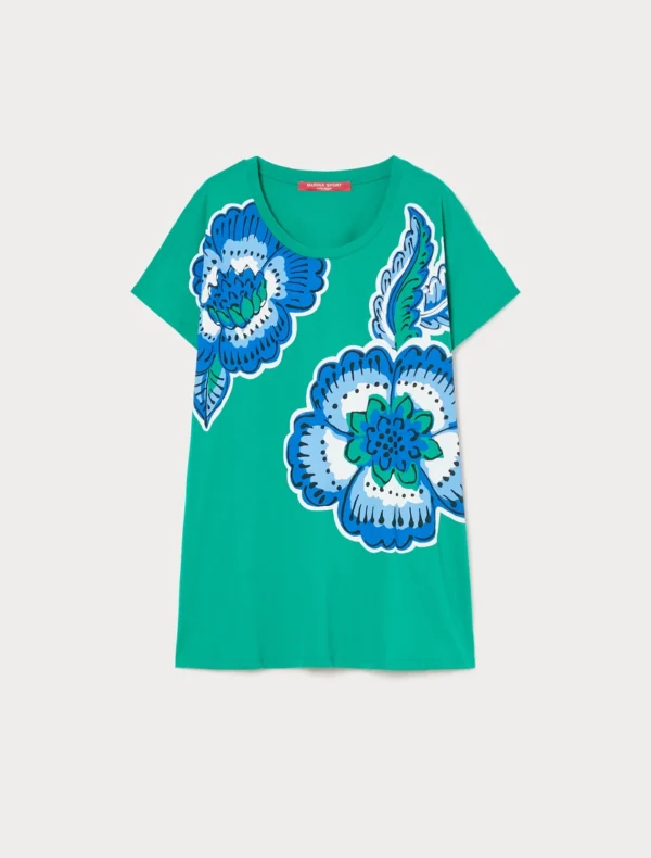 CAMISETA MAXMARA MAGA VERDE