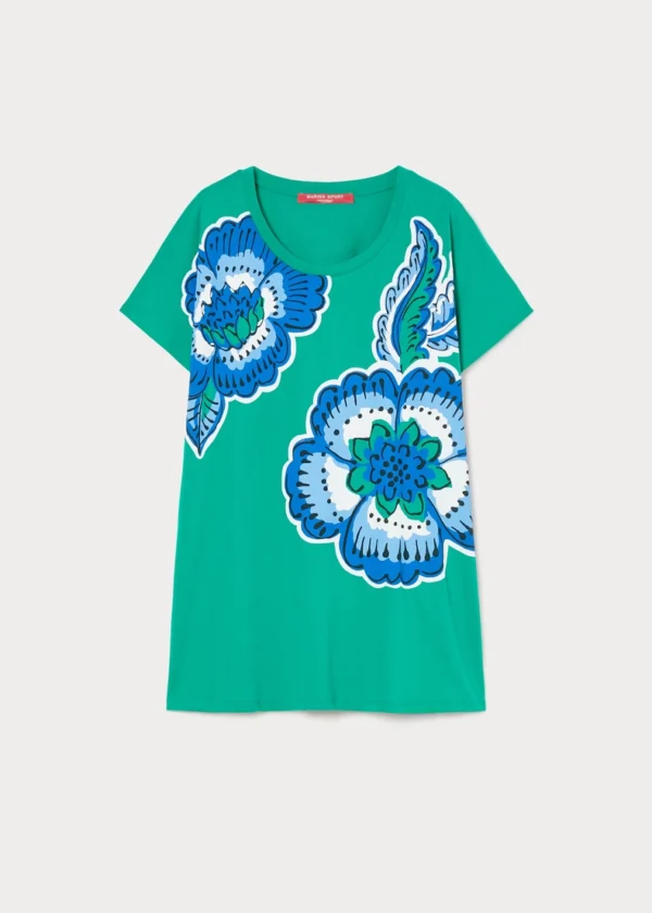 CAMISETA MAXMARA MAGA VERDE