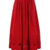 FALDA MARIA CALDERARA IRREGULAR HOLES