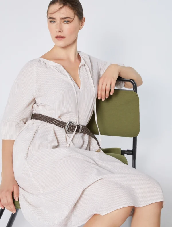 VESTIDO ALGODON MAXMARA