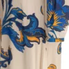 VESTIDO ETRO FLORAL CON MANGAS