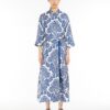 VESTIDO MAXMARA FLORES CAMELIA