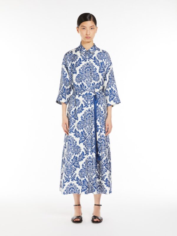 VESTIDO MAXMARA FLORES CAMELIA