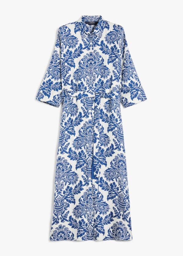 VESTIDO MAXMARA FLORES CAMELIA