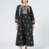 vestido maxmara algodon y lino