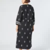 vestido maxmara algodon y lino