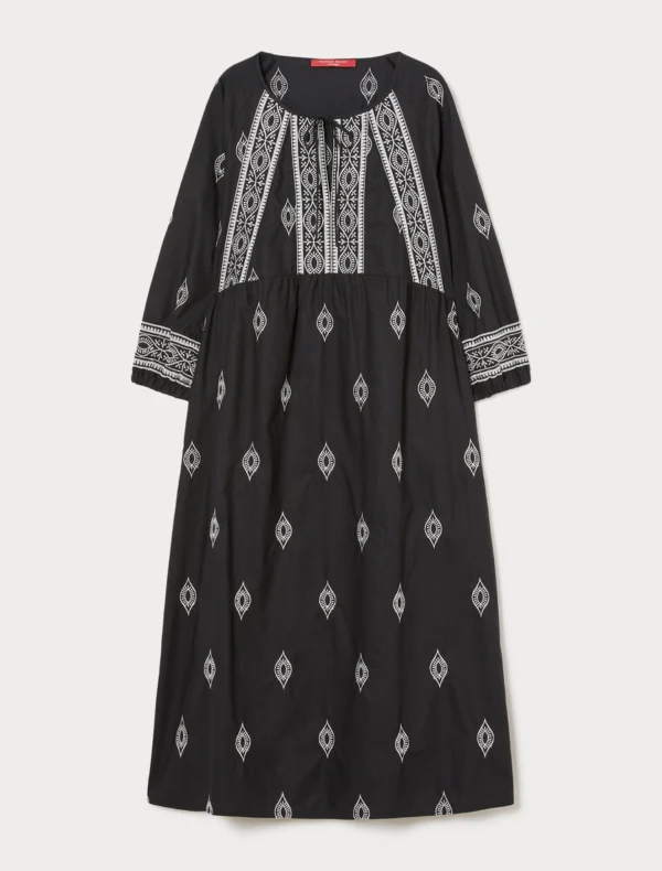 vestido maxmara algodon y lino