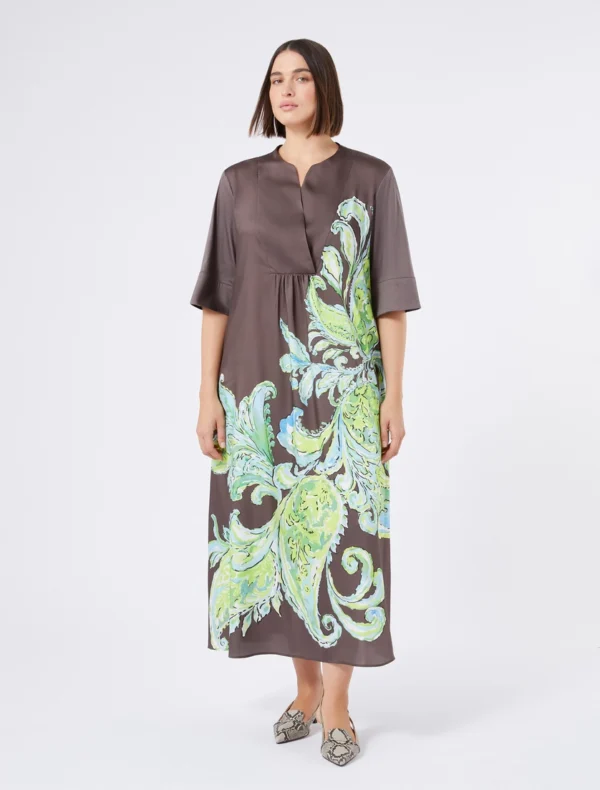 vestido maxmara punto y sarga
