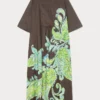 vestido maxmara punto y sarga