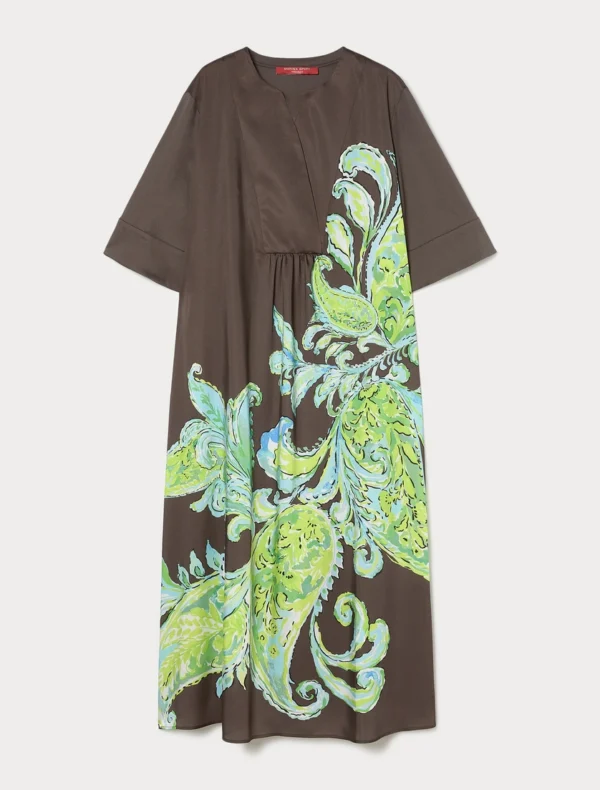 vestido maxmara punto y sarga
