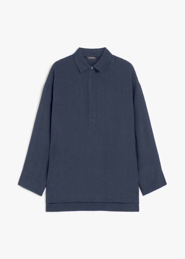 CAMISA POLO MAXMARA AZUL MARINO