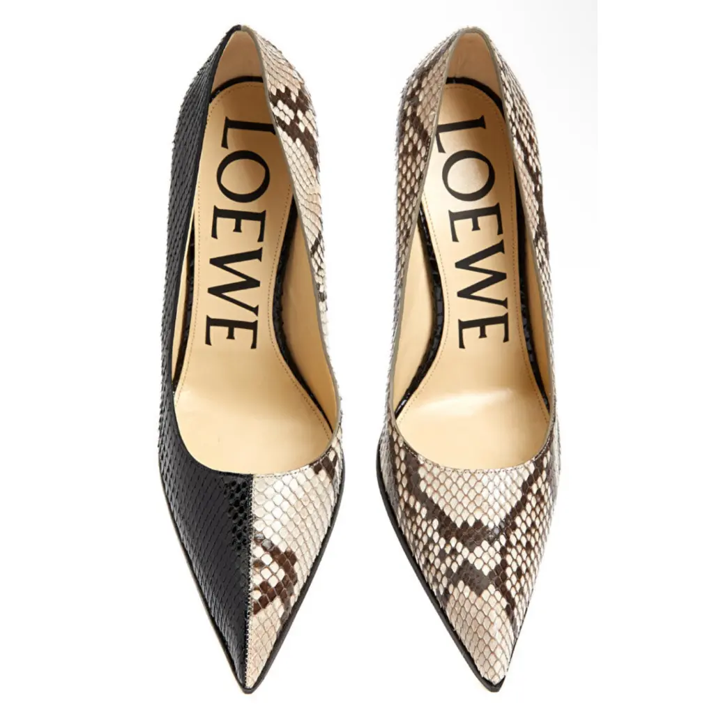 TACÓN DE PIEL LOEWE PERCHA SANTANDER