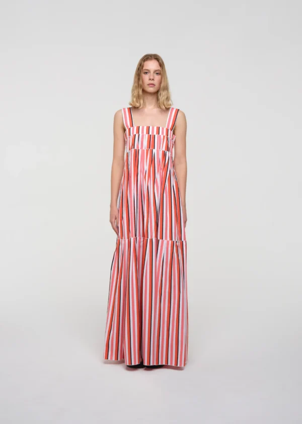 VESTIDO CAMISERO PLAN C DE RAYAS