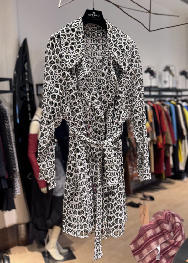 TRENCH BAROQUE ALAÏA VERDE TRENCH BAROQUE ALAÏA VERDE