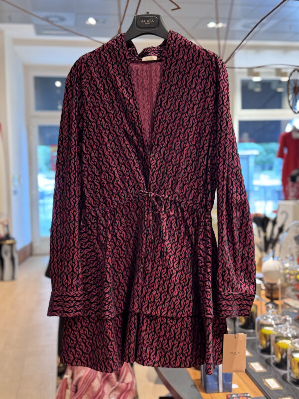 VESTIDO CANDY FLOCK ALAÏA