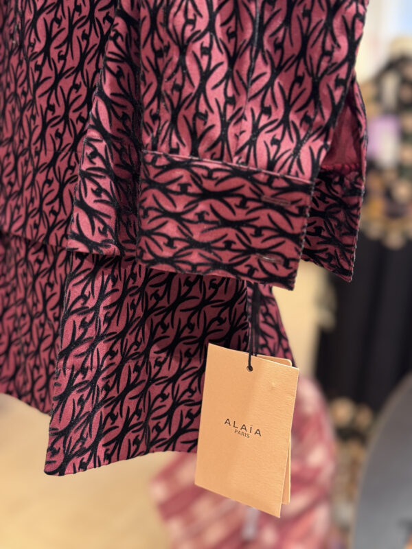 VESTIDO CANDY FLOCK ALAÏA