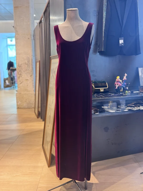 VESTIDO TERCIOPELO ALBERTA FERRETI