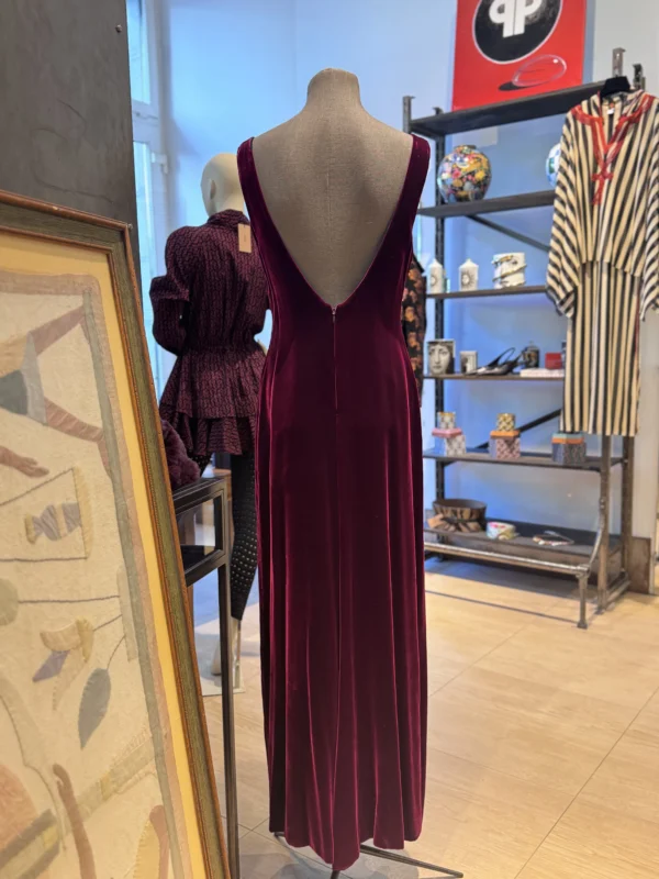 VESTIDO TERCIOPELO ALBERTA FERRETI