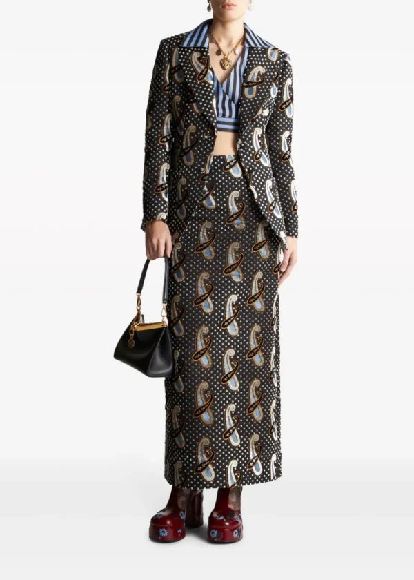 Falda Lápiz Paisley de Etro Falda Lápiz Paisley de Etro