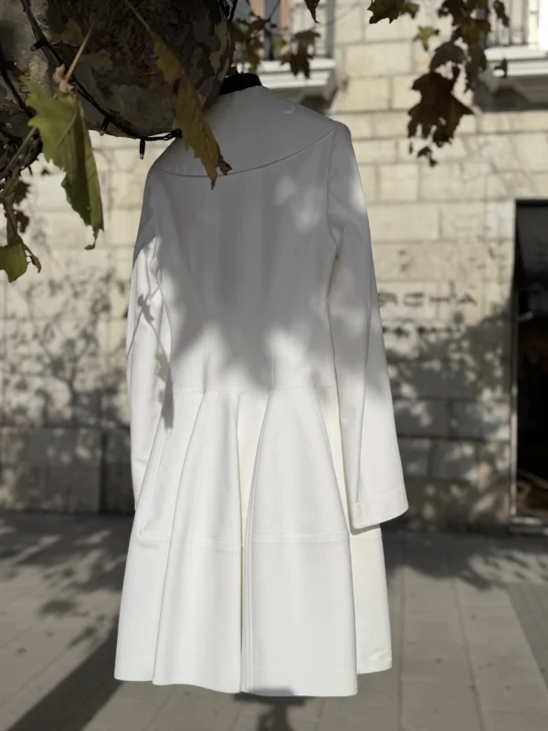 ABRIGO BLANCO ALAIA ABRIGO BLANCO ALAIA