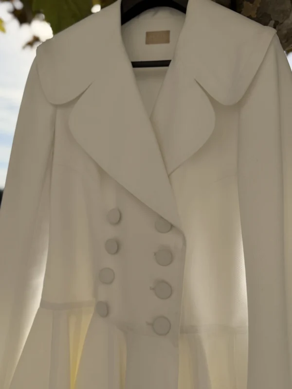 ABRIGO BLANCO ALAIA ABRIGO BLANCO ALAIA