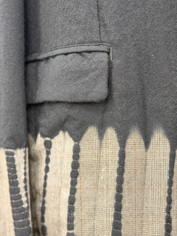 WOOL GLEN CHECK JACKET SUZUSAN