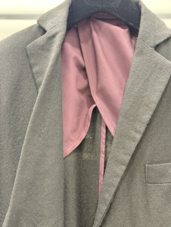 WOOL GLEN CHECK JACKET SUZUSAN