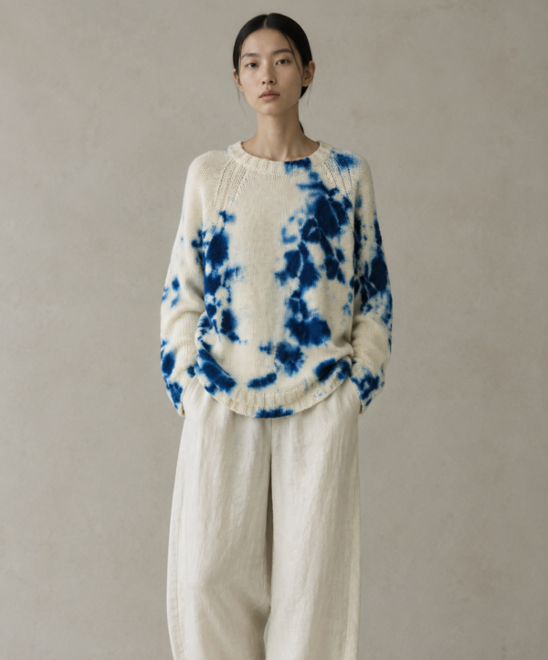 jersey suzusan JERSEY CASHMERE HAND KNIT SUZUSAN