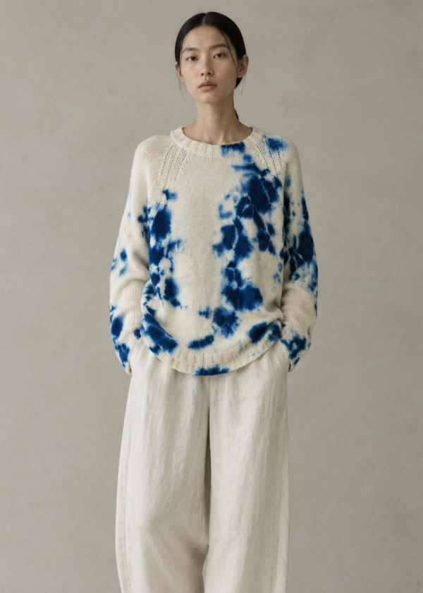JERSEY CASHMERE HAND KNIT SUZUSAN