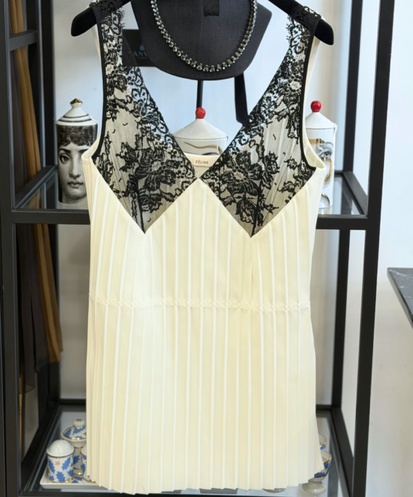 REBAJAS PERCHA top encaje celine